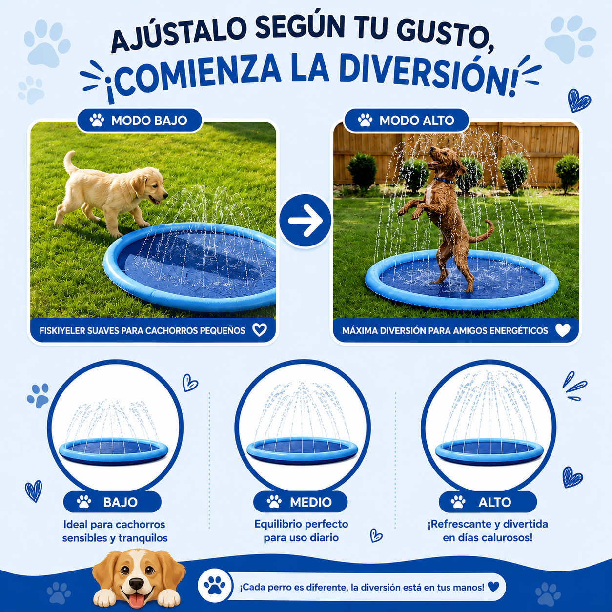Linopaw™ Piscina de juegos de agua